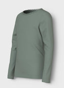 Name it Langarmshirt mit Spitze Kab Lily Pad