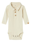 Lil´Atelier Body mit Kragen Fundo Turtledove