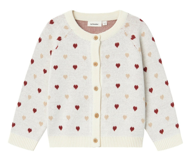 Lil' Atelier Strickjacke Saran Turtledove