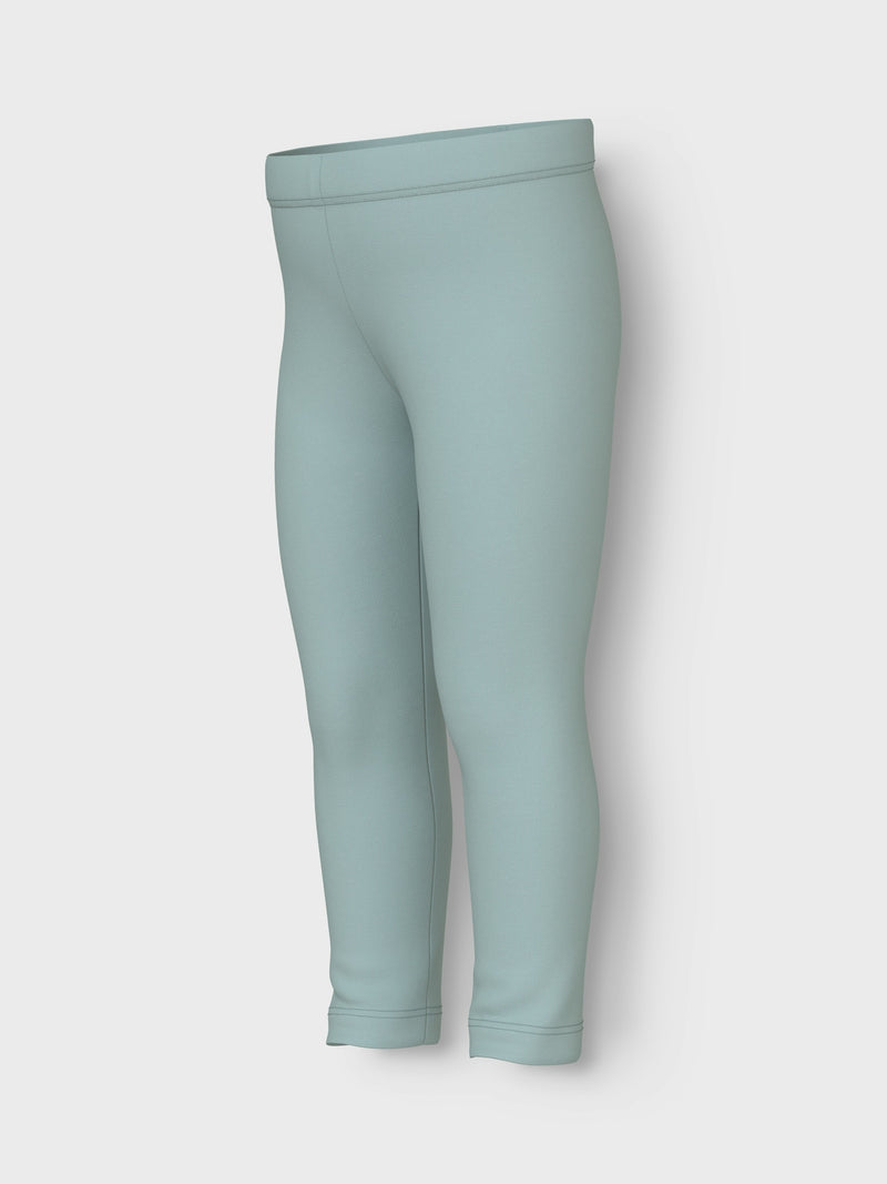 Name it Leggings  Davina Winter gebrushed Gray Mist