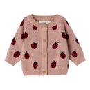 Lil' Atelier Strickjacke Lulio Misty Rose