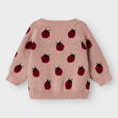 Lil' Atelier Strickjacke Lulio Misty Rose