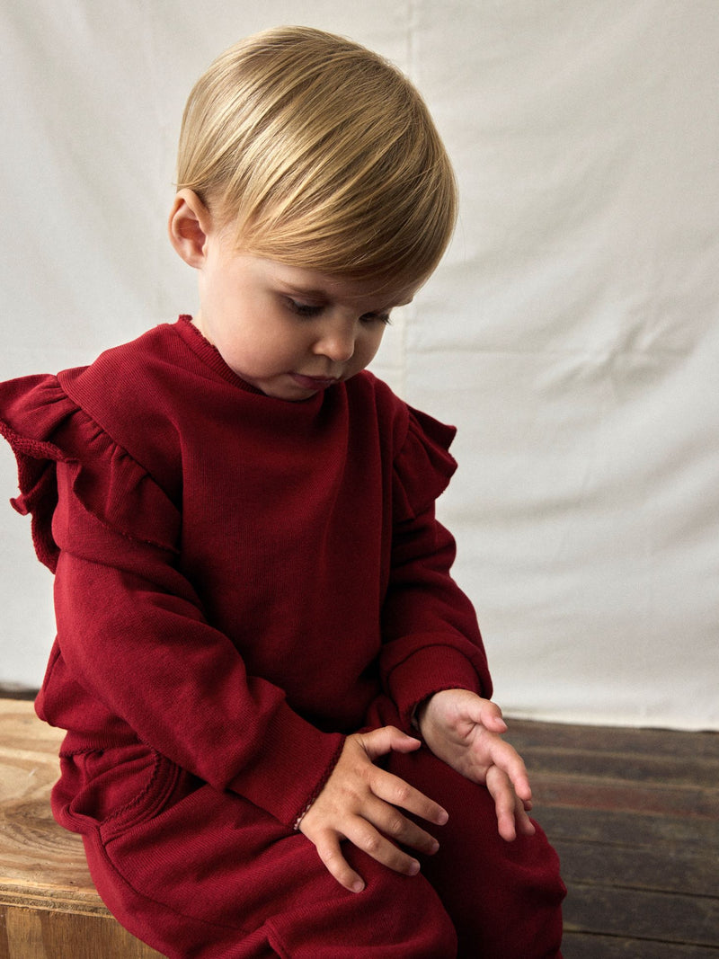 Lill´Atelier Sweat Hose Kilano Red Dahlia