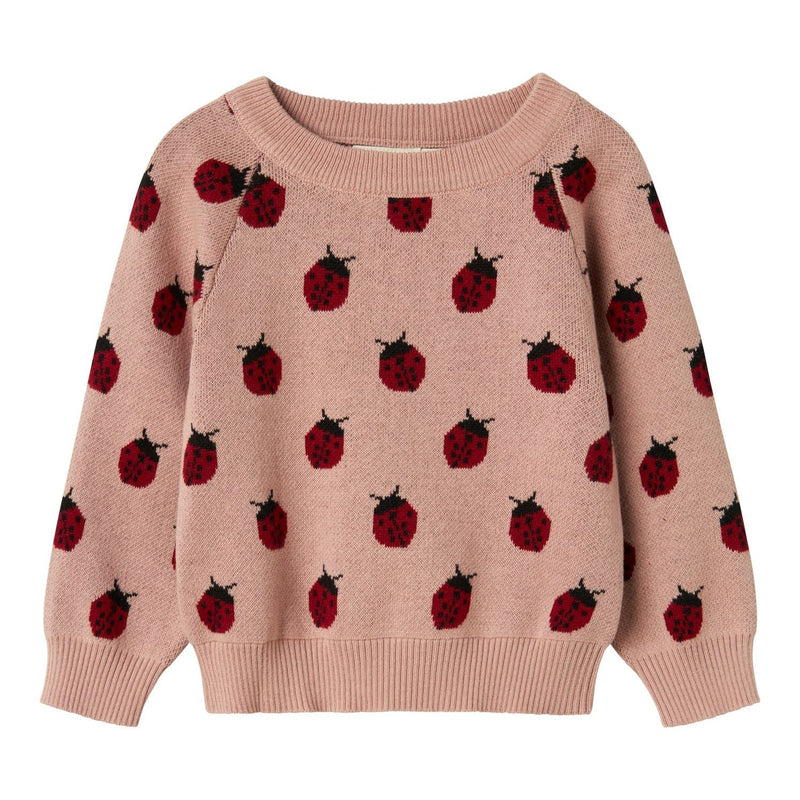 Lil' Atelier Strickpulli Lulio Misty Rose