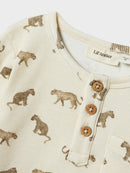 Lil' Atelier Langarmshirt Lavo Turtledove