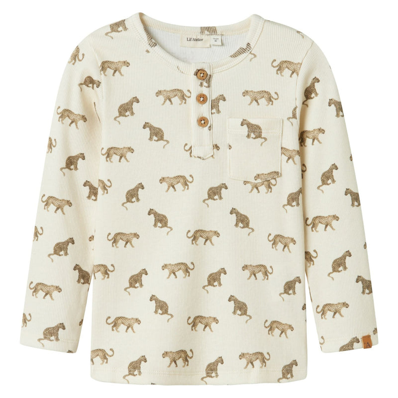 Lil' Atelier Langarmshirt Lavo Turtledove