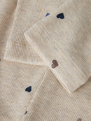 Name it Leggings Nutti Peyote Melange Hearts