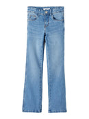 Name it Jeans Polly Skinny Boot Jeans Medium Blue Denim
