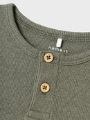 Name it Langarmshirt Kab Dusty Olive