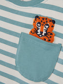 Name it T-Shirt Dow Mineral Blue