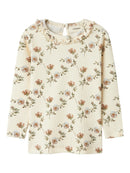 Lil´Atelier Langarmshirt gavo Turtledove Flowers