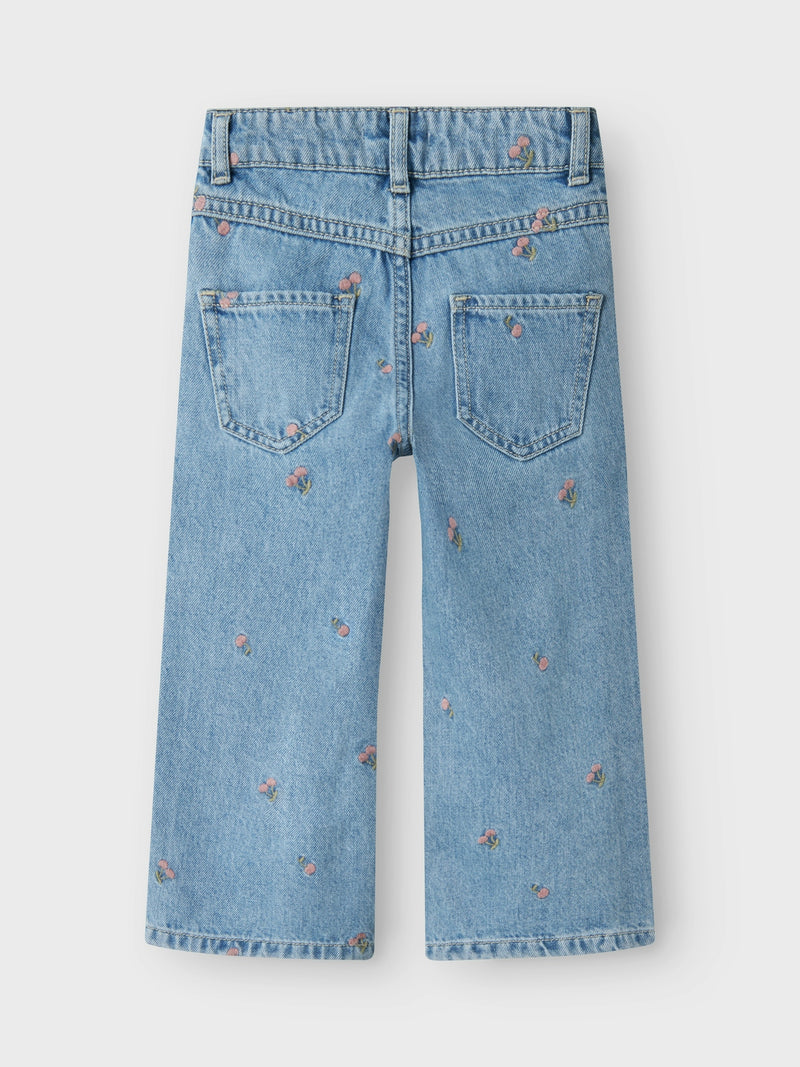 Name it Jeans Frose Weite Jeans Light Blue Denim