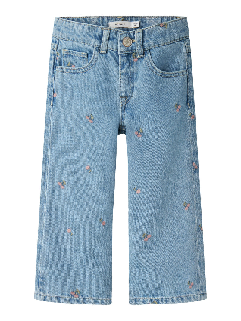 Name it Jeans Frose Weite Jeans Light Blue Denim