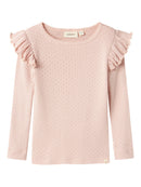 Lil' Atelier Langarmshirt Frachel Peach Whip