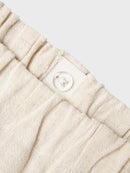 Lil´Atelier Hose Frigg cropped Pumice Stone