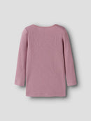 Name it Langarmshirt mit Spitze Kab - Lilas