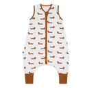 Schlafsack mit Füßen 2,5 tog Dackel