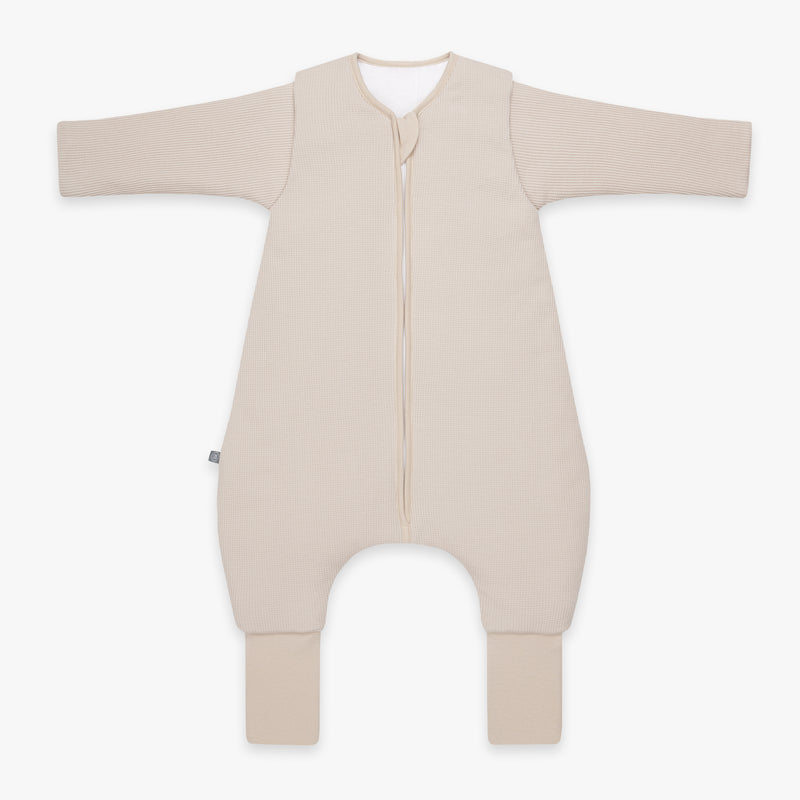 Schlafsack mit Füßen 3,5 tog Essential Beige