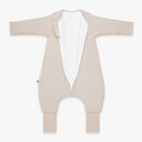 Schlafsack mit Füßen 3,5 tog Essential Beige