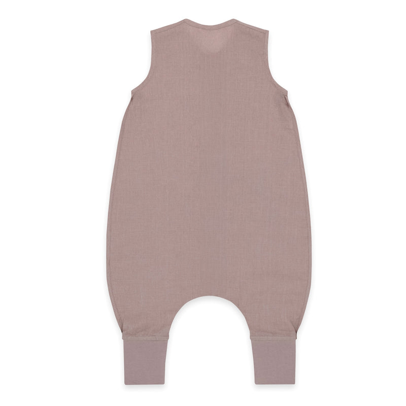 schlafsack aus leinen Leinen Schlafsack mit Füßen 0.5 TOG Essential Berry