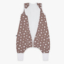 Schlafsack mit Füßen 2,5 tog Punkte Berry