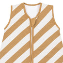 Schlafsack mit Füßen 1.0 TOG Streifen Gelb