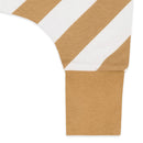 Schlafsack mit Füßen 1.0 TOG Streifen Gelb