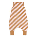 Schlafsack mit Füßen 1.0 TOG Streifen Rosa