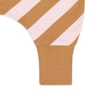 Schlafsack mit Füßen 1.0 TOG Streifen Rosa