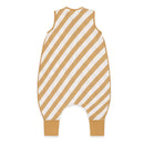 Schlafsack mit Füßen 0.5 TOG Streifen Gelb