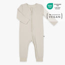 Schlafanzug mit Bündchen/Füßen - Essential Beige 92 Schlafanzug Emma & Noah