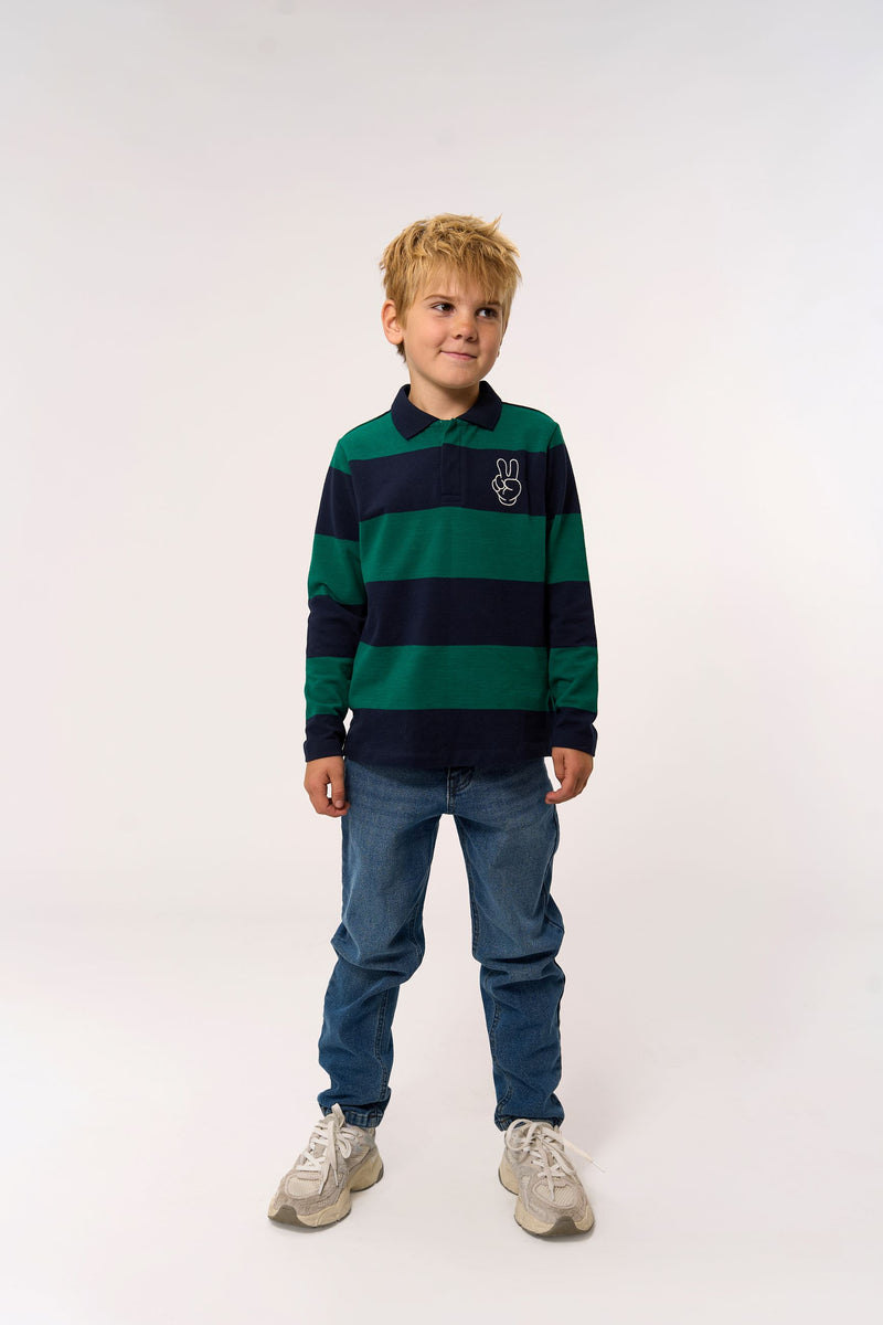 The New Polo Pino - Navy Blazer Striped