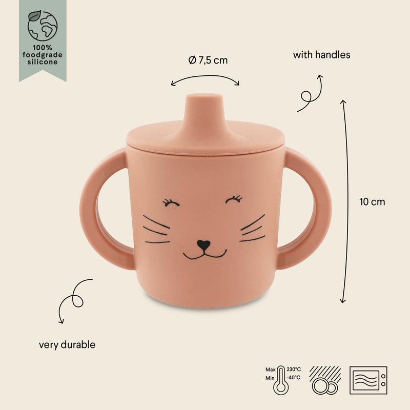 Silicone sippy cup - Mrs. Cat