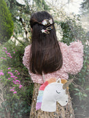 Regenbogen Einhorn Clips