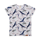 Walikddy T-Shirt Whales & Sea Turtles