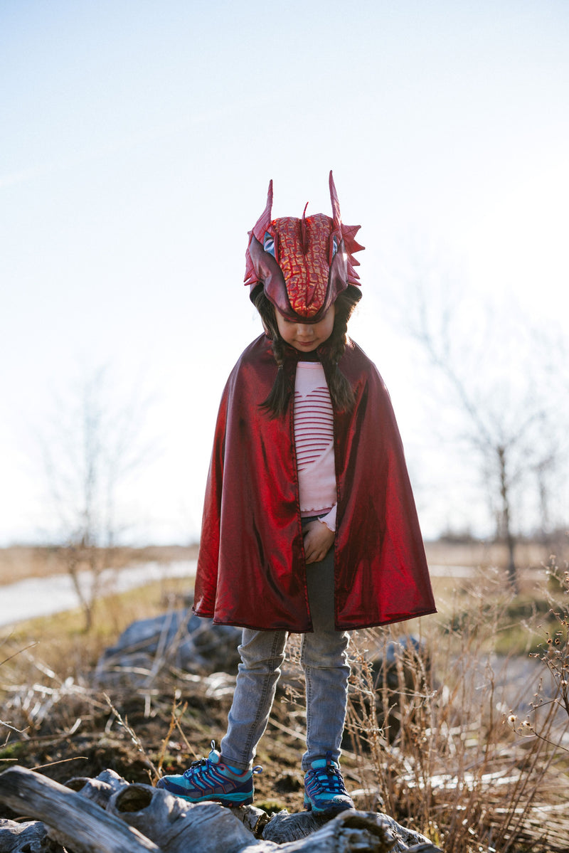 Drachen Cape Ruby