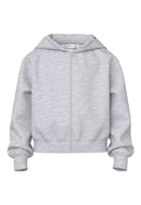 Name it Kapuzensweatjacke Mille Light Grey Melange