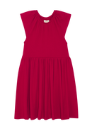 Creamie Kleid gerippt - Chili Red Kleid Creamie
