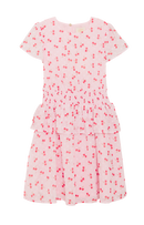 Creamie Kleid Crepe Dobby - Rose Pink Kleid Creamie