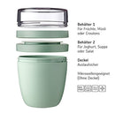 Lunchpot Ellipse Nordic Sage Brotdosen Mepal