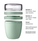 Lunchpot Ellipse Nordic Blue