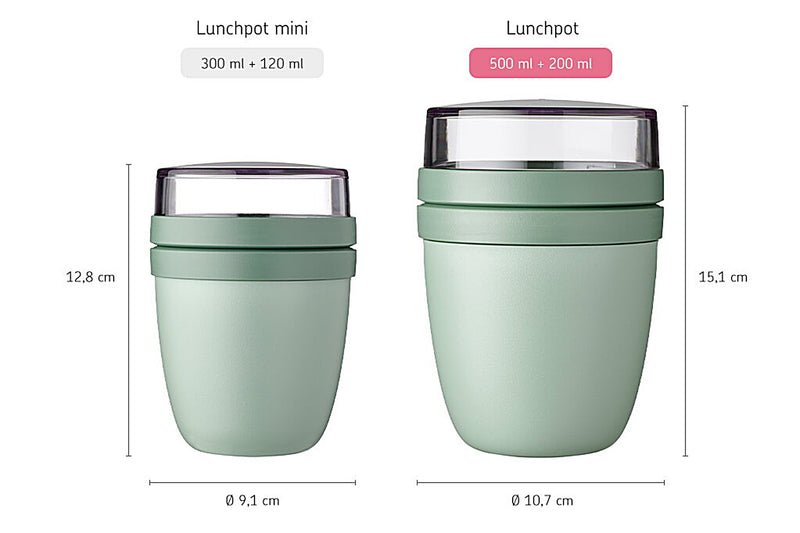 Lunchpot Ellipse Nordic Black