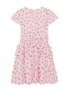 Creamie Kleid Crepe Dobby - Rose Pink Kleid Creamie