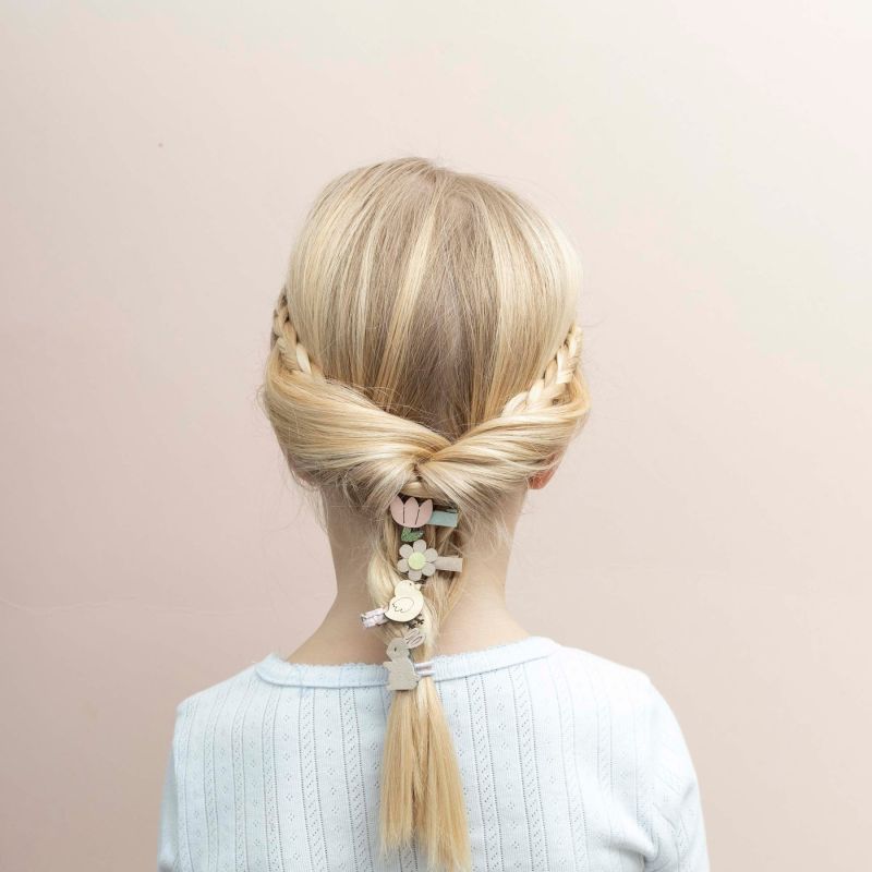 Mini-Haarspangen Ostern