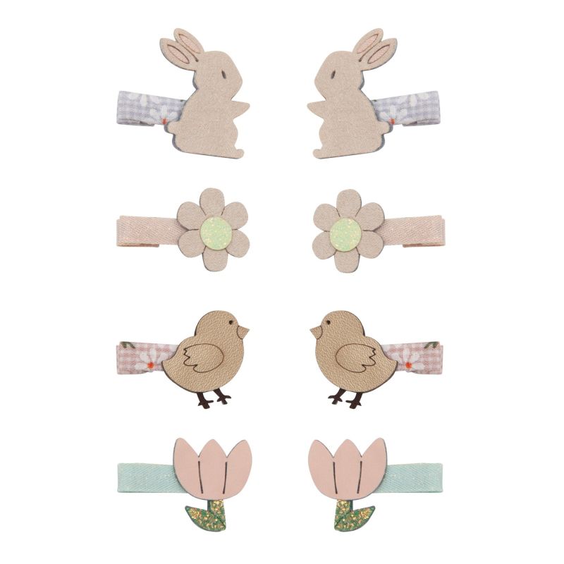 Mini-Haarspangen Ostern