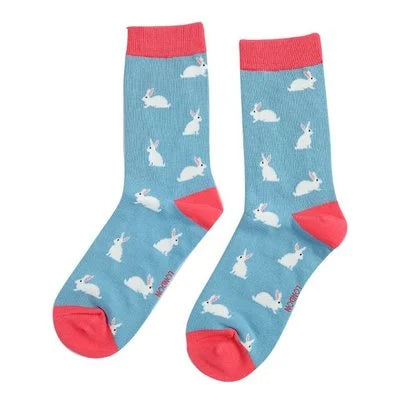 Socken Bamboo Rabbits duck egg Hasen