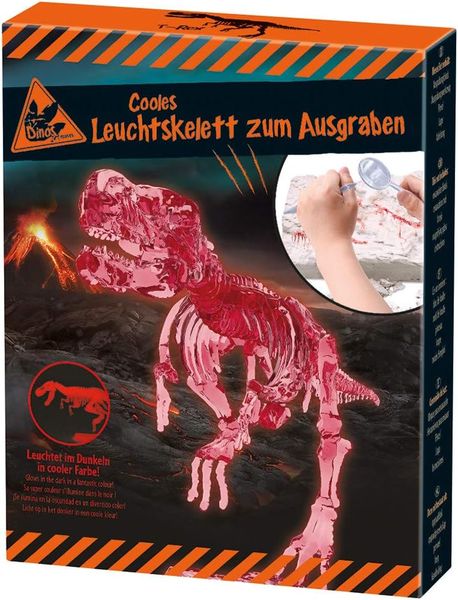 Leuchtskelett zum Ausgraben