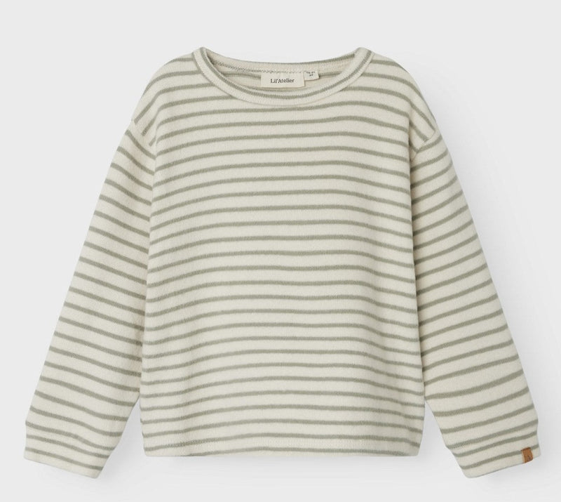 Lil´Atelier Langarmshirt Thoro Birch/seagrass