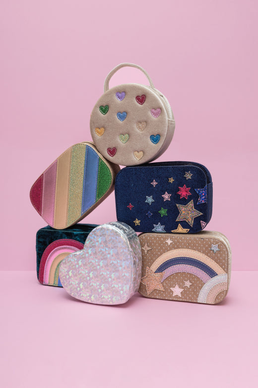 Umhängetasche Streifen Dazzle Regenbogen