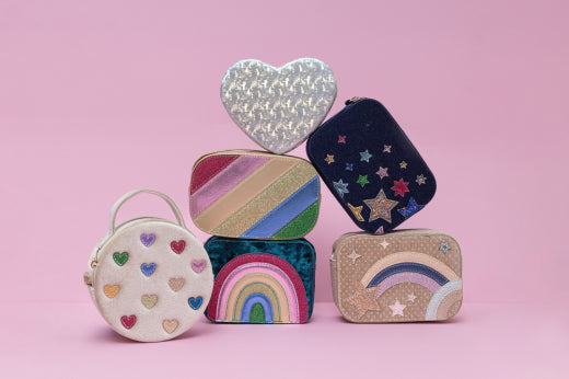 Umhängetasche Streifen Dazzle Regenbogen